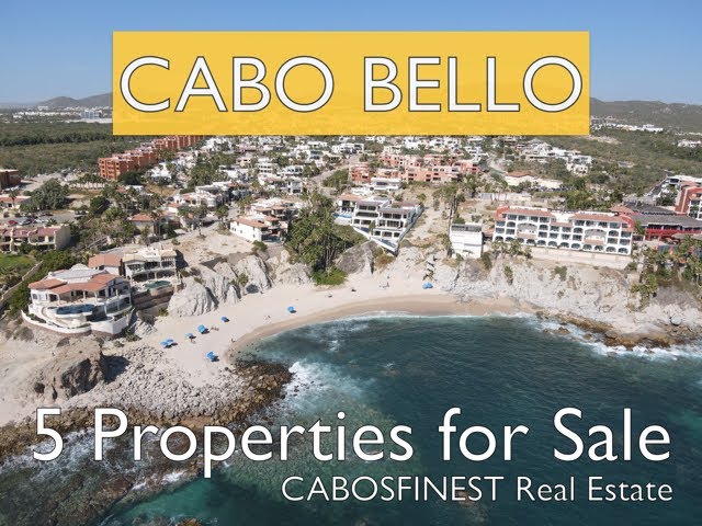 Cabo San lucas 5 Great Investment Homes For Sale, Corridor, Cabo Bello