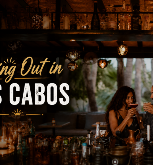 Elegant table setting at a Los Cabos beachfront restaurant, showing the dining out in Los Cabos like a true insider experience