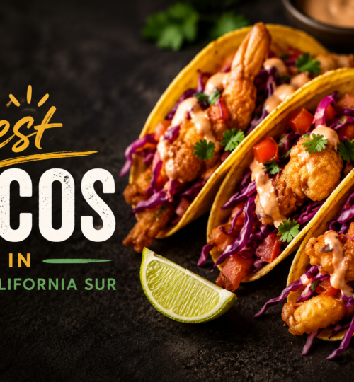 Fresh street tacos on handmade tortillas at a local taquería, representing the best tacos in Baja California Sur