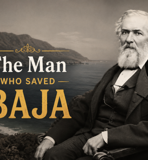 Historic portrait of Nicholas Trist, the man who saved Baja, the American diplomat who negotiated the Treaty of Guadalupe Hidalgo in 1848