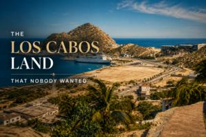 Oceanfront luxury property along the Los Cabos Corridor, once the Los Cabos land that nobody wanted and now among the most valuable real estate in Mexico