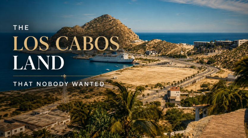 Oceanfront luxury property along the Los Cabos Corridor, once the Los Cabos land that nobody wanted and now among the most valuable real estate in Mexico
