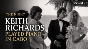 Historic Médano Beach in Cabo San Lucas in the early 1980s where Keith Richards held his bachelor party and played piano with Mick Jagger at Alfonso's restaurant