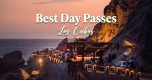 Infinity pool overlooking the Sea of Cortez at a luxury Los Cabos resort representing the best day passes in Los Cabos available to visitors this summer through resort consumption credit programs