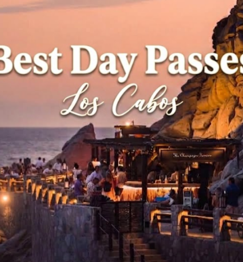 Infinity pool overlooking the Sea of Cortez at a luxury Los Cabos resort representing the best day passes in Los Cabos available to visitors this summer through resort consumption credit programs