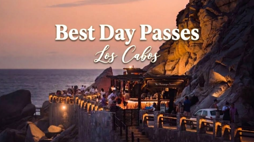 Infinity pool overlooking the Sea of Cortez at a luxury Los Cabos resort representing the best day passes in Los Cabos available to visitors this summer through resort consumption credit programs
