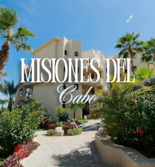 Infinity pool and modern condo terrace at a Los Cabos corridor community representing the best time to buy in Los Cabos during the current buyer's market with units starting in the low $200Ks
