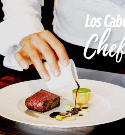 Mesa al aire libre en un restaurante de Los Cabos representando a los chefs de Los Cabos que transformaron la escena culinaria de la región desde buffets de hotel hasta destino Michelin reconocido